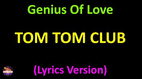 lyrics genius of love